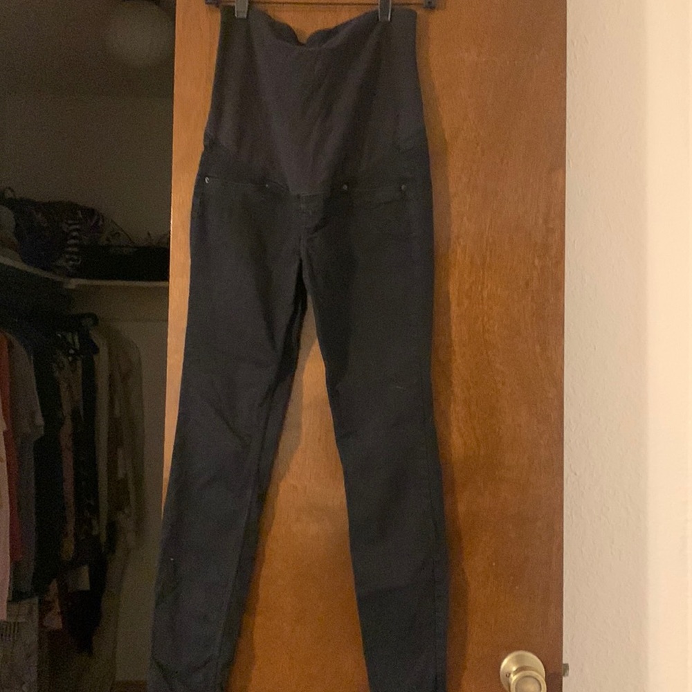 H&M maternity black pants